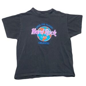 Vintage Hard Rock Cafe Orlando Graphic T-Shirt Unisex Large